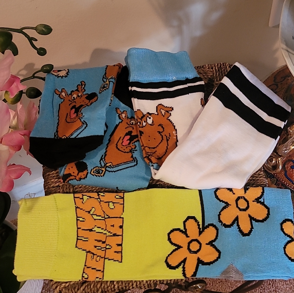 Scooby-Doo Graphic Socks
